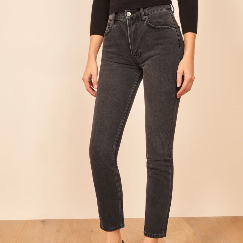 Reformation Julia High Cigarette Jeans